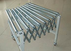 無(wú)動(dòng)力伸縮輸送機(jī)滾筒線